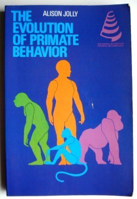 Evolution Primate Behavior By Jolly Abebooks