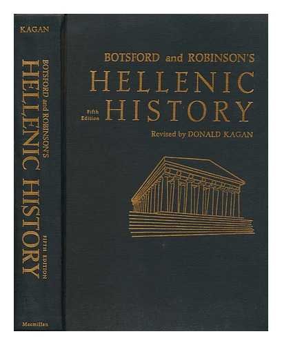 Beispielbild fr Botsford and Robinson's Hellenic History zum Verkauf von Better World Books