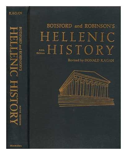 Imagen de archivo de Botsford and Robinson's Hellenic History a la venta por Better World Books
