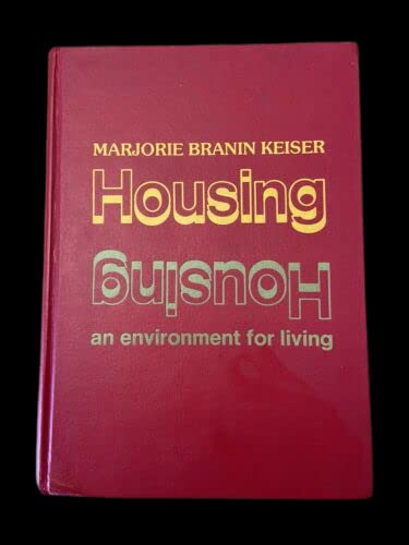 Beispielbild fr Housing : An Environment for Living zum Verkauf von Better World Books