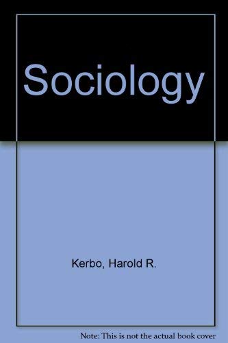 Stock image for Sociology: Social Structure & Social Conflict for sale by Hammonds Antiques & Books