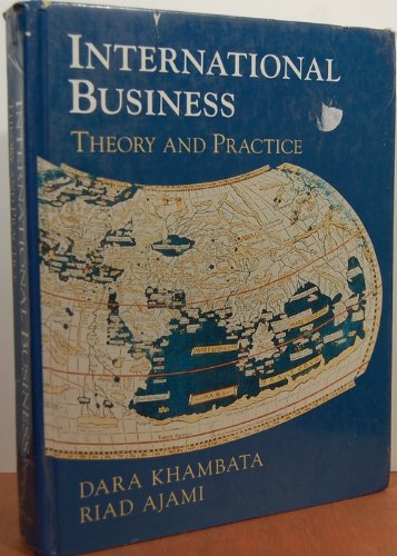 Imagen de archivo de International Business: Theory and Practice a la venta por HPB-Red