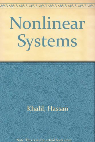 Stock image for Nonlinear Systems for sale by Books Unplugged