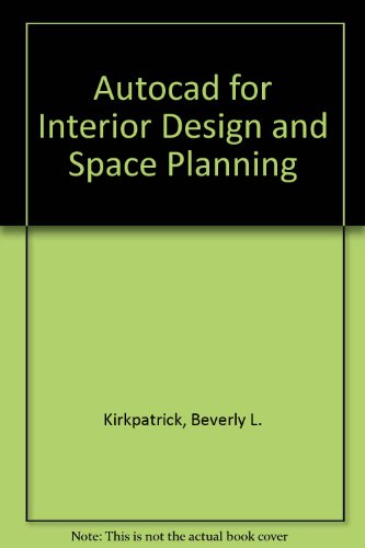 9780023644559: Autocad for Interior Design and Space Planning