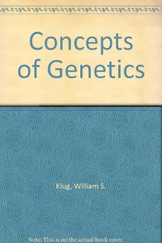 Stock image for Concepts of genetics for sale by Wonder Book