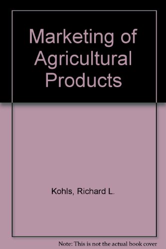 9780023656705: Marketing of Agricultural Products