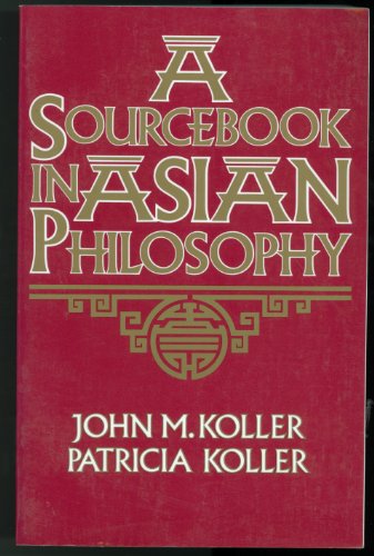 9780023658112: A Sourcebook in Asian Philosophy