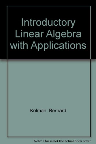 9780023660207: Title: Introductory Linear Algebra With Applications