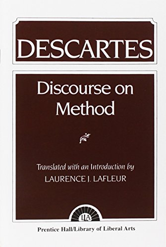 Beispielbild fr Descartes Discourse On Method zum Verkauf von SecondSale