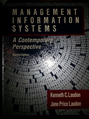 Stock image for Management Information Systems: A Contemporary Perspective (Macmillan Series in Information Systems) for sale by Discover Books