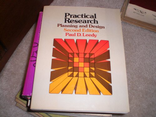 Stock image for Practical Research: Planning and Design for sale by Wonder Book