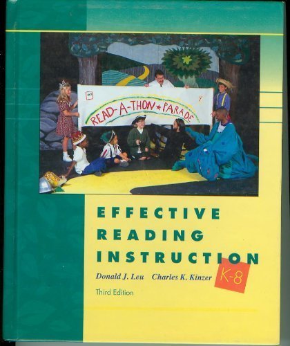 Imagen de archivo de Effective Reading Instruction, K-8 a la venta por The Book Cellar, LLC