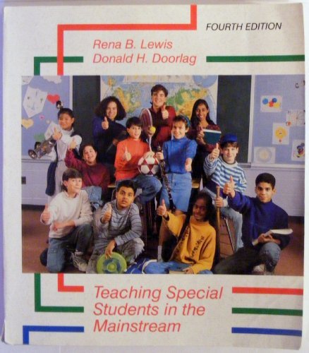 Imagen de archivo de Teaching Special Students in the Mainstream a la venta por Better World Books