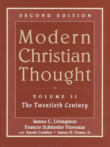 Imagen de archivo de Modern Christian Thought, Volume II: The Twentieth Century (2nd Edition) a la venta por HPB-Red