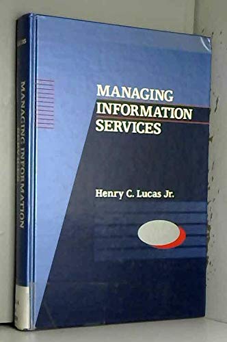 Beispielbild fr Managing Information Services (The Macmillan Series in Information Systems) zum Verkauf von Wonder Book
