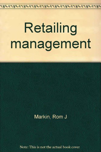 9780023761409: Title: Retailing management