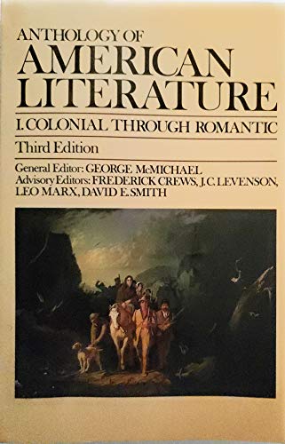 9780023793202: Anthology of American literature