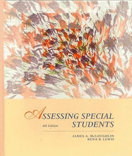 9780023794926: Assessing Special Students