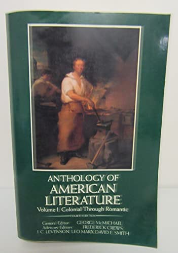 Imagen de archivo de Anthology of American Literature a la venta por ThriftBooks-Dallas