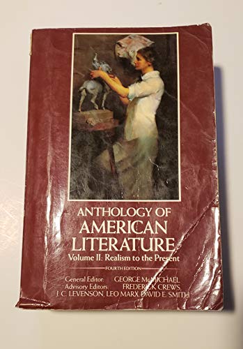 9780023796227: Anthology of American Literature