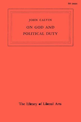 Beispielbild fr On God and Political Duty (Library of Liberal Arts) zum Verkauf von Wonder Book