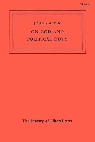 Imagen de archivo de On God and Political Duty (Library of Liberal Arts) a la venta por Wonder Book