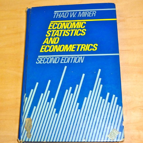 Stock image for Economic Statistics and Econometrics for sale by Better World Books