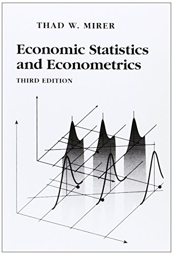 9780023818318: Economic Statistics and Econometrics