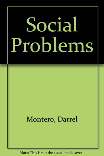 Social Problems - Montero, Darrel