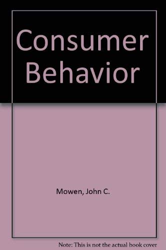 9780023846014: Consumer Behavior