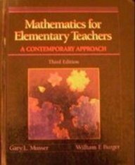 Stock image for Mathematics for Elementary Teachers: A Contemporary Approach for sale by SecondSale