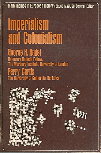 Beispielbild fr Imperialism and Colonialism zum Verkauf von Better World Books