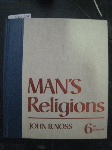 9780023884306: Man's Religions