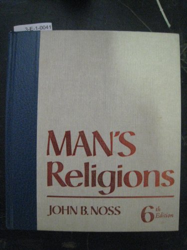 Stock image for Mans religions for sale by Goodwill Books