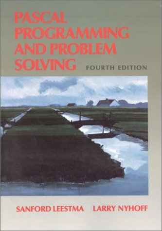 9780023887314: Pascal: Programming and Problem Solving