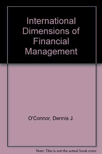 9780023888816: International Dimensions of Financial Management