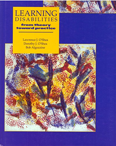 Stock image for Learning Disabilities: From Theory Towards Practice for sale by BooksRun