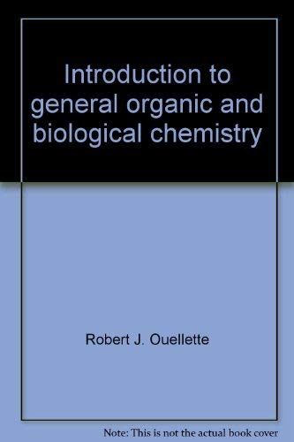 Beispielbild fr Introduction to General, Organic, and Biological Chemistry zum Verkauf von Better World Books