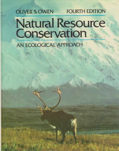 9780023901003: Natural resource conservation: An ecological approach
