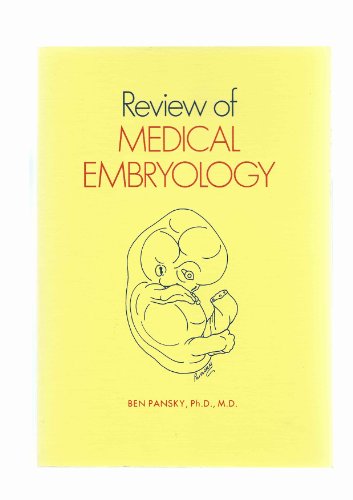 Stock image for Review of medical embryology for sale by HPB-Red