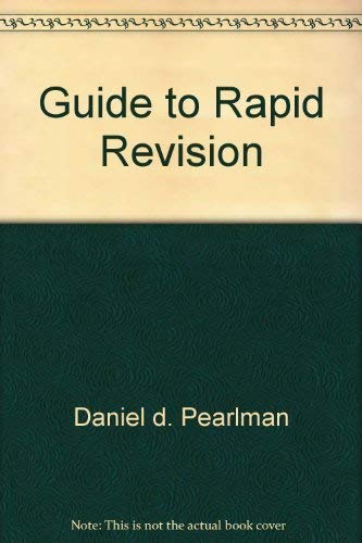 Beispielbild fr Guide to Rapid Revision zum Verkauf von Ergodebooks