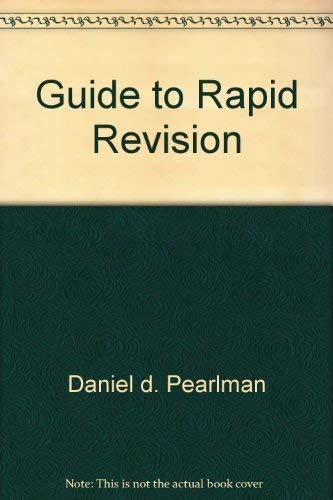 Stock image for Guide to Rapid Revision for sale by Ergodebooks