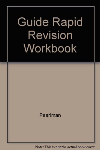 Beispielbild fr Guide to Rapid Revision Workbook zum Verkauf von Ergodebooks