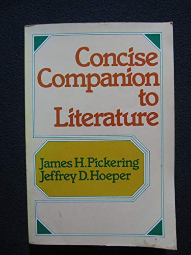 9780023954009: Title: Concise companion to literature