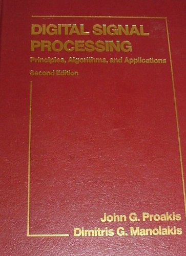 Beispielbild fr Introduction to Digital Signal Processing : Principles, Algorithms and Applications zum Verkauf von Better World Books