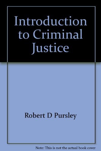 9780023969102: Introduction to criminal justice (Macmillan criminal justice series) by