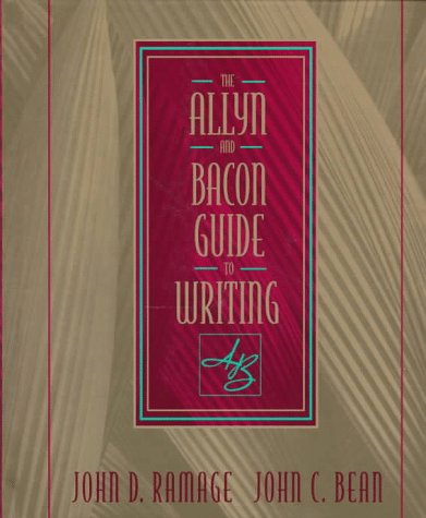 Stock image for The Allyn and Bacon Guide to Writing for sale by Better World Books