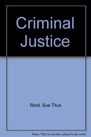 Stock image for Criminal Justice for sale by HPB-Red