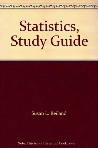9780023992100: Statistics, Study Guide