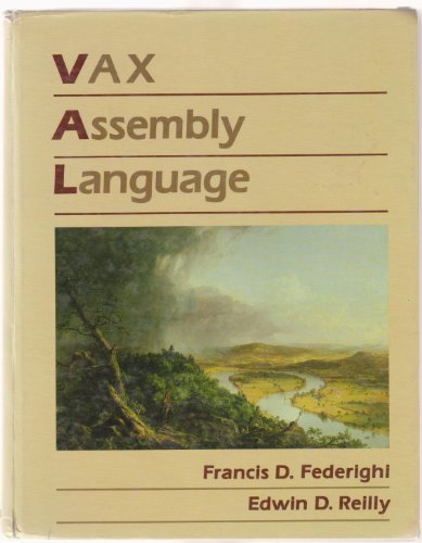 9780023992551: Vax Assembly Language (Macmillan Programming Languages Series)